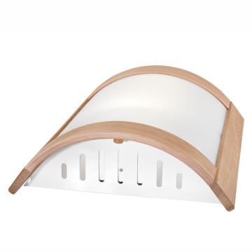 Wandlamp ELODIE 1xE27/60W/230V eiken