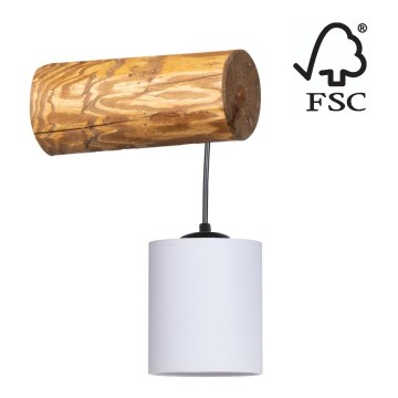 Wandlamp FORESTA 1xE27/25W/230V grenen - FSC-gecertificeerd