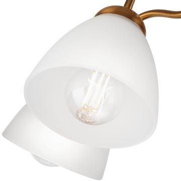 Wandlamp MIRANDA 1xE27/60W/230V gold