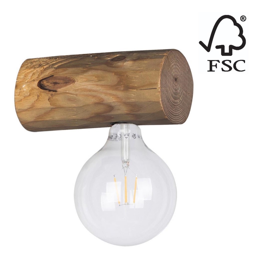 Wandlamp TRABO 1xE27/25W/230V - FSC-gecertificeerd