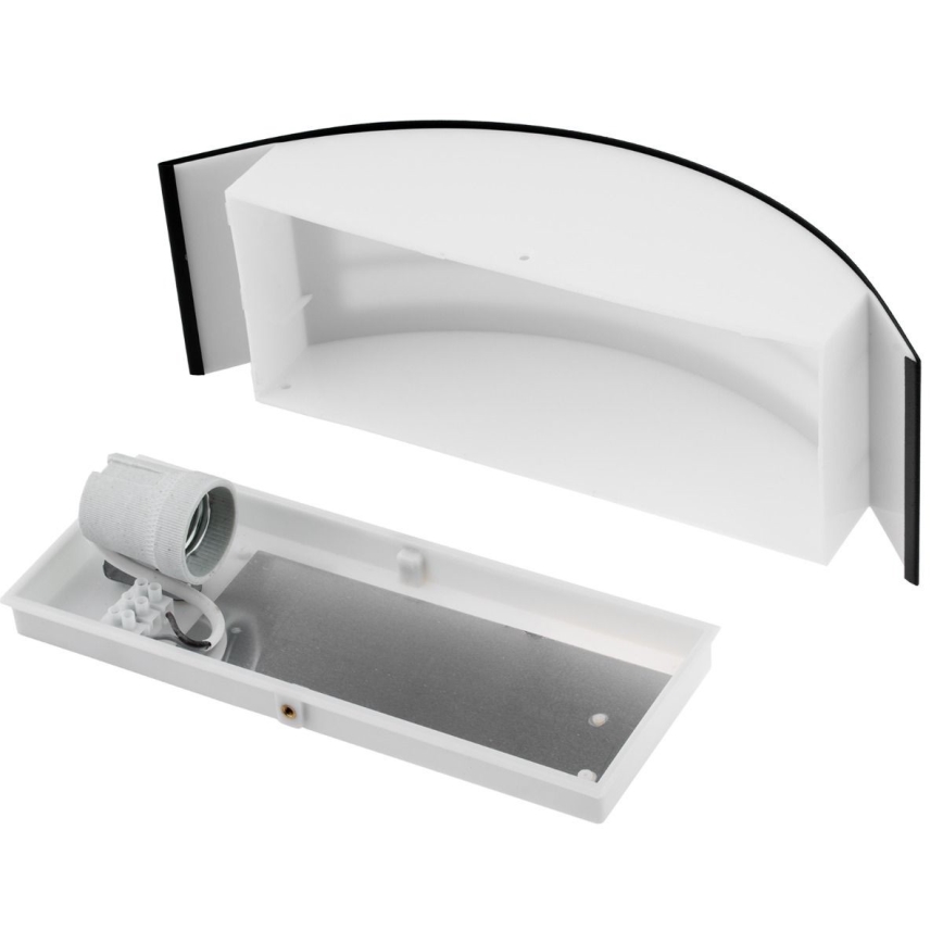 Wandlamp voor buiten 1xE27/14W/230V IP44 zwart