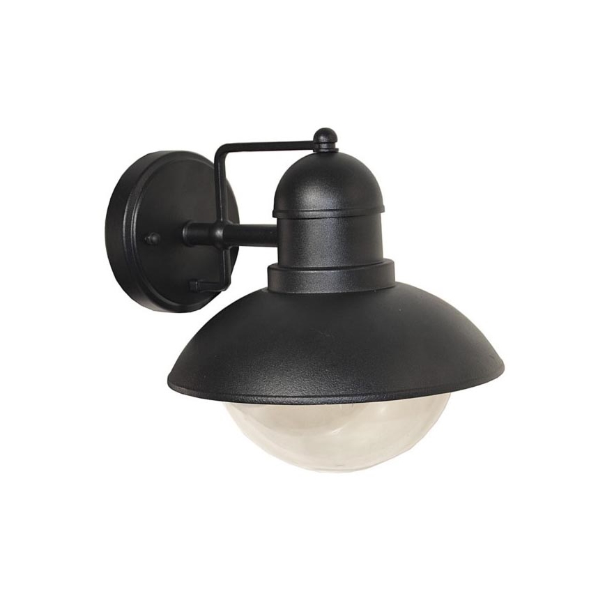 Wandlamp voor buiten ADDA 1xE27/60W/230V IP44 zwart