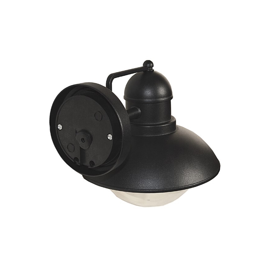 Wandlamp voor buiten ADDA 1xE27/60W/230V IP44 zwart