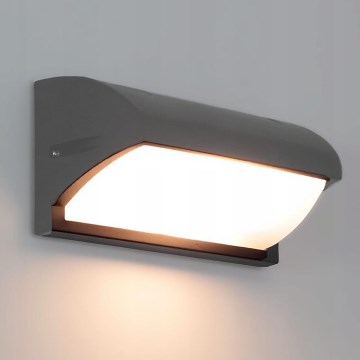 Wandlamp voor buiten FREON 1xE27/60W/230V IP54 grijs