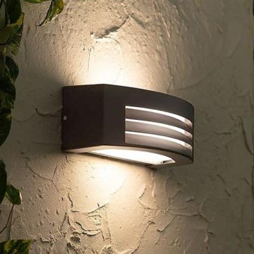 Wandlamp voor buiten OLIANA 1xE27/60W/230V IP54 antraciet