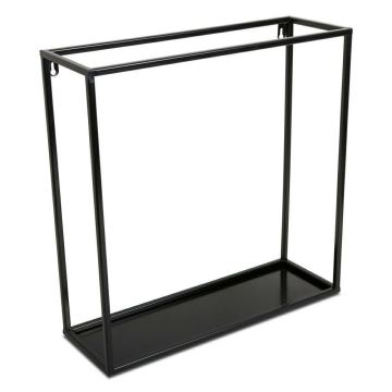 Wandplank 45x45 cm zwart