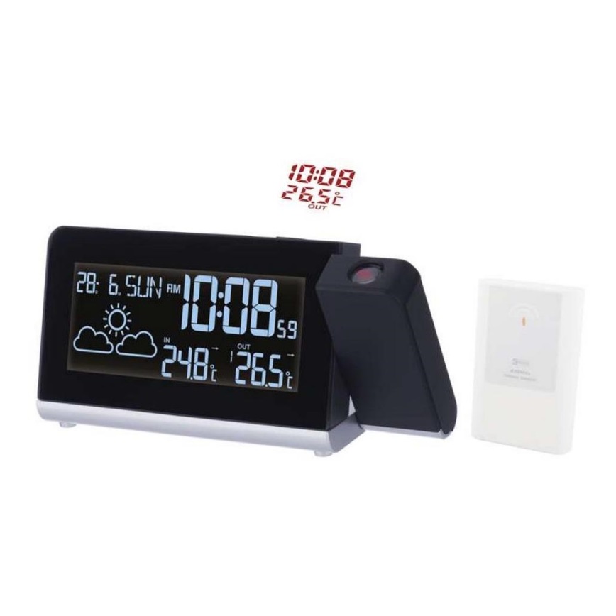 Weerstation met LCD-scherm 2 × 1,5 V AA