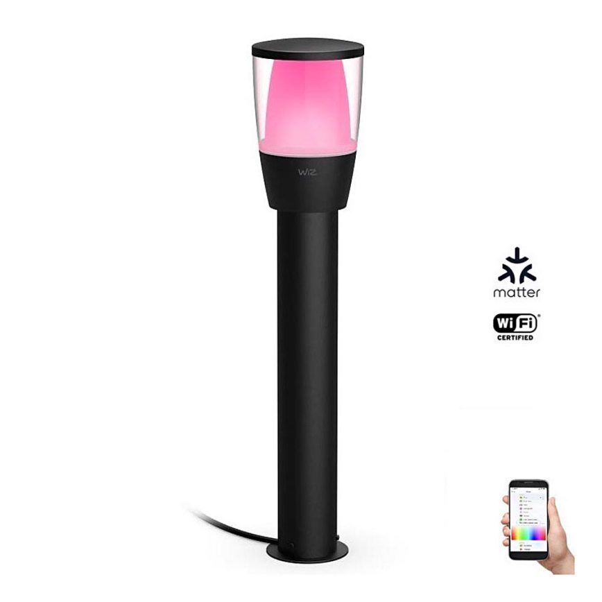 WiZ - Lampe extérieure à intensité variable RGBW ELPAS LED/4,8W/12/230V 2700-5000K IP65 Wi-Fi