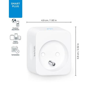 WiZ - Slim Stopcontact E 2300W Wi-Fi