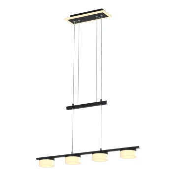 Wofi 7054-502 - Dimbare LED hanglamp aan een koord JESSE LED/21W/230V zwart