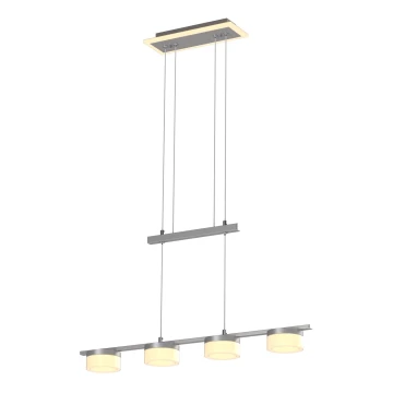 Wofi 7054-503 - Dimbare LED hanglamp aan een koord JESSE LED/21W/230V mat chroom