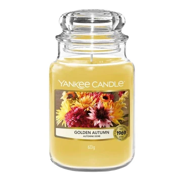 Yankee Candle - Geurkaars GOLDEN AUTUMN groot 623g 110-150 uren