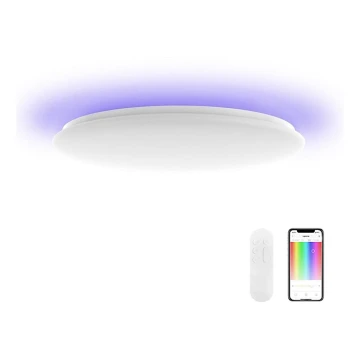 Yeelight - Luminaire LED RGB à intensité variable salle de bain ARWEN 550C LED/50W/230V IP50 CRI 90 + télécommande Wi-Fi/BT