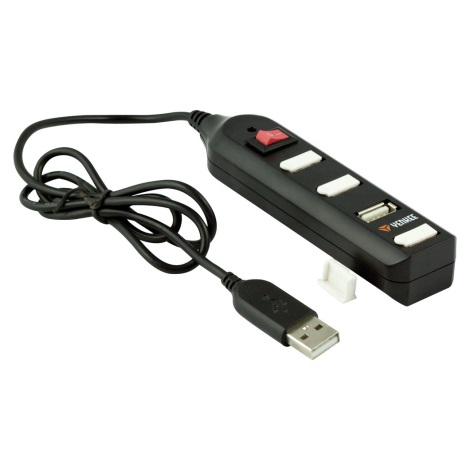 Yenkee - Répartiteur USB 2.0 et lecteur de cartes