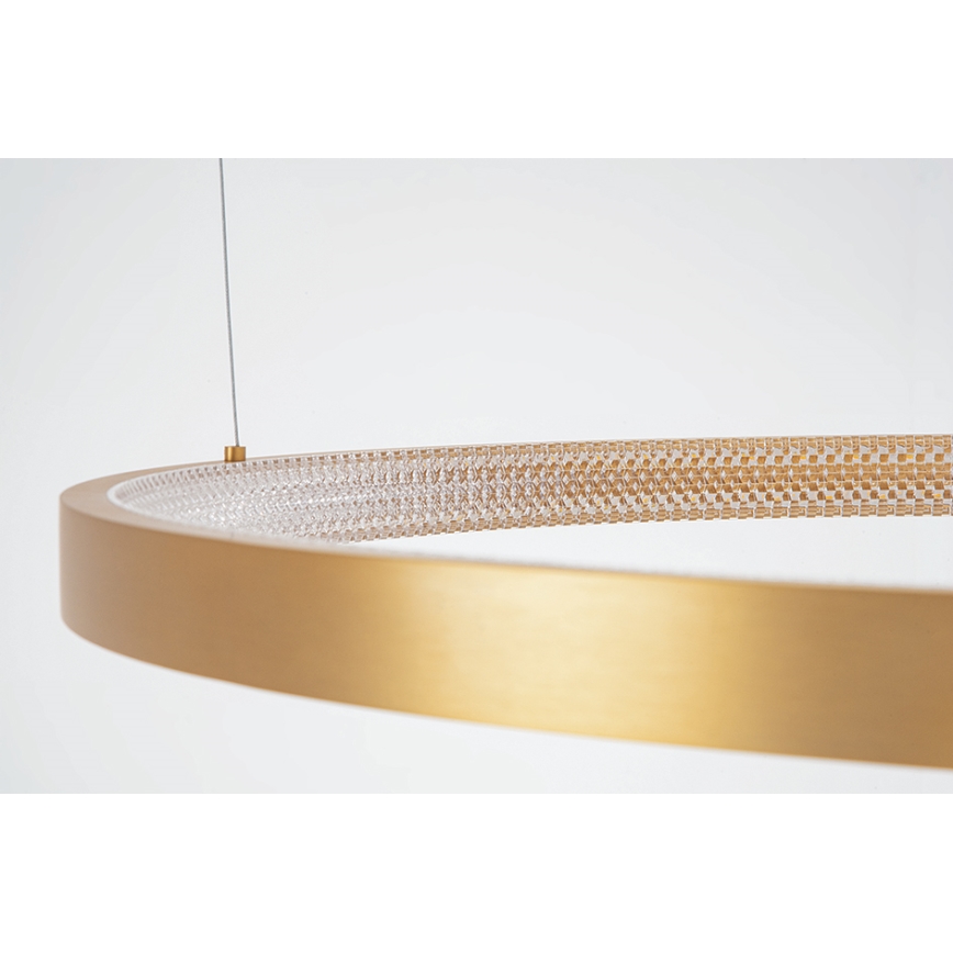 Zambelis 2007 - Dimbare LED hanglamp aan een koord LED/50W/230V goud