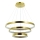 Zambelis 2009 - Dimbare LED hanglamp aan een koord LED/112W/230V goud