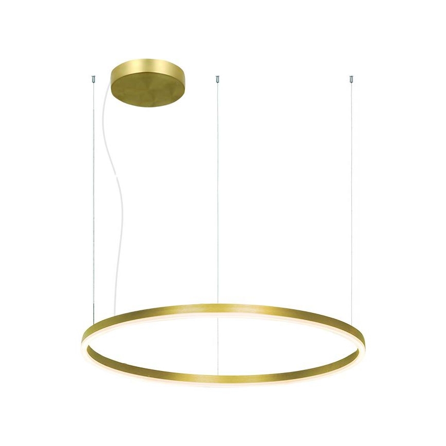 Zambelis 22240 - Dimbare LED hanglamp aan een koord LED/57W/230V 3000K diameter 80 cm goud