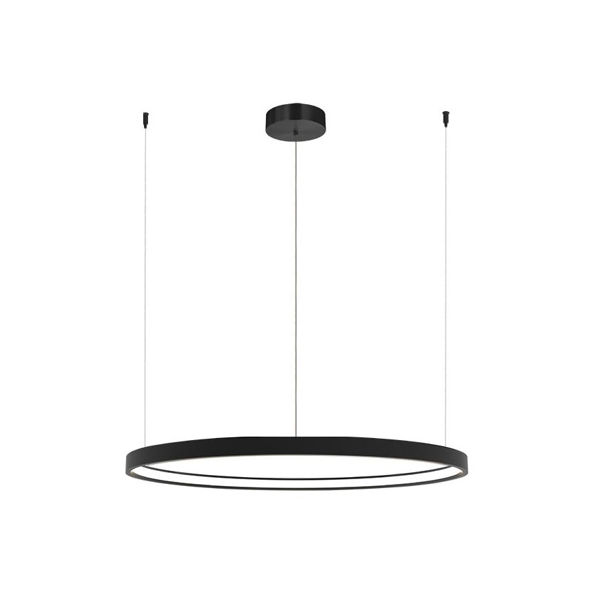 Zambelis 23033 - Suspension filaire à intensité variable LED/28W/230V 3000K d. 60 cm noir