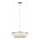 Zambelis 23046 - LED Dimbaar kristal Hanglamp aan een touw LED/38W/230V CRI 90 3000K diameter 60 cm messing