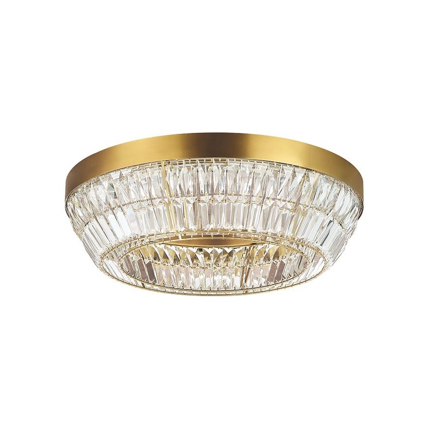 Zambelis 23047 - LED Dimbare kristallen plafondlamp LED/38W/230V CRI 90 3000K diameter 60 cm messing