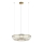 Zambelis 23048 - LED Dimbaar kristal Hanglamp aan een touw LED/55W/230V CRI 90 3000K diameter 80 cm messing