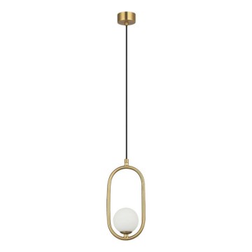 Zambelis 23136 - Hanglamp aan een koord 1xG9/7W/230V 8x11 cm goud