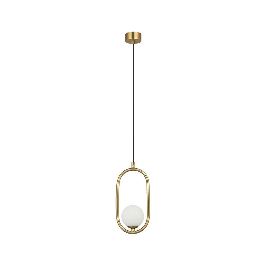 Zambelis 23136 - Hanglamp aan een koord 1xG9/7W/230V 8x11 cm goud