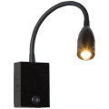 Zambelis H32 - LED Flexibel klein lamp LED/3W/230V zwart