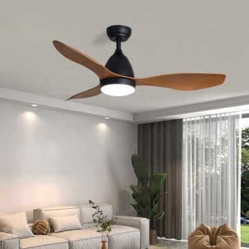 ZEVENTI - Ventilateur de plafond MURO LED/18W/230V Wi-Fi Tuya + télécommande