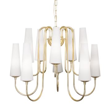 Zuma Line - Hanglamp aan een ketting 10xE14/40W/230V goud