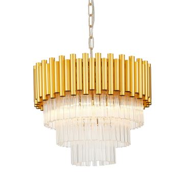 Zuma Line - Hanglamp aan een ketting 4xE14/40W/230V goud