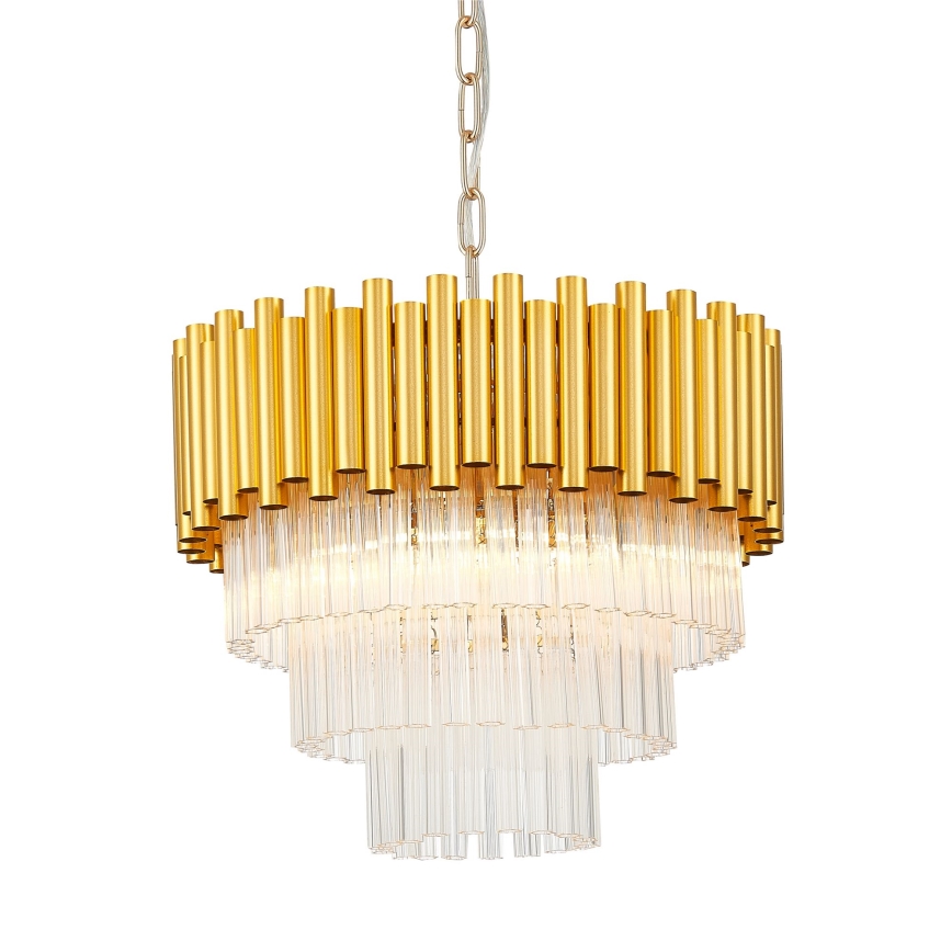 Zuma Line - Hanglamp aan een ketting 4xE14/40W/230V goud