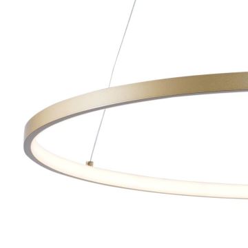 Zuma Line - LED Hanglamp aan een koord LED/28W/230V 3000/4000/6000K diameter 60 cm goud