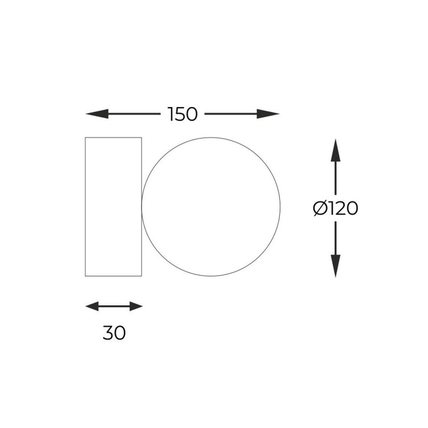 Zuma Line - Wandlamp 1xG9/40W/230V