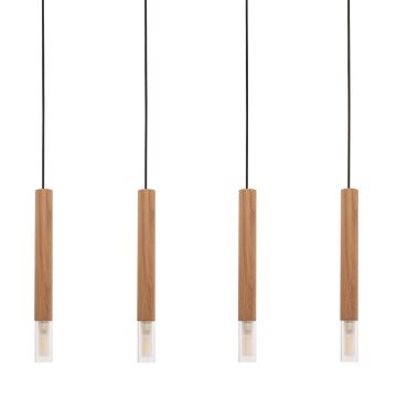 Zuma Line - Hanglamp aan een koord 4xG9/28W/230V hout