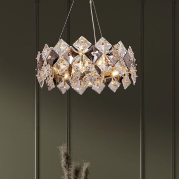 Zuma Line - Hanglamp aan een koord 6xE14/40W/230V goud