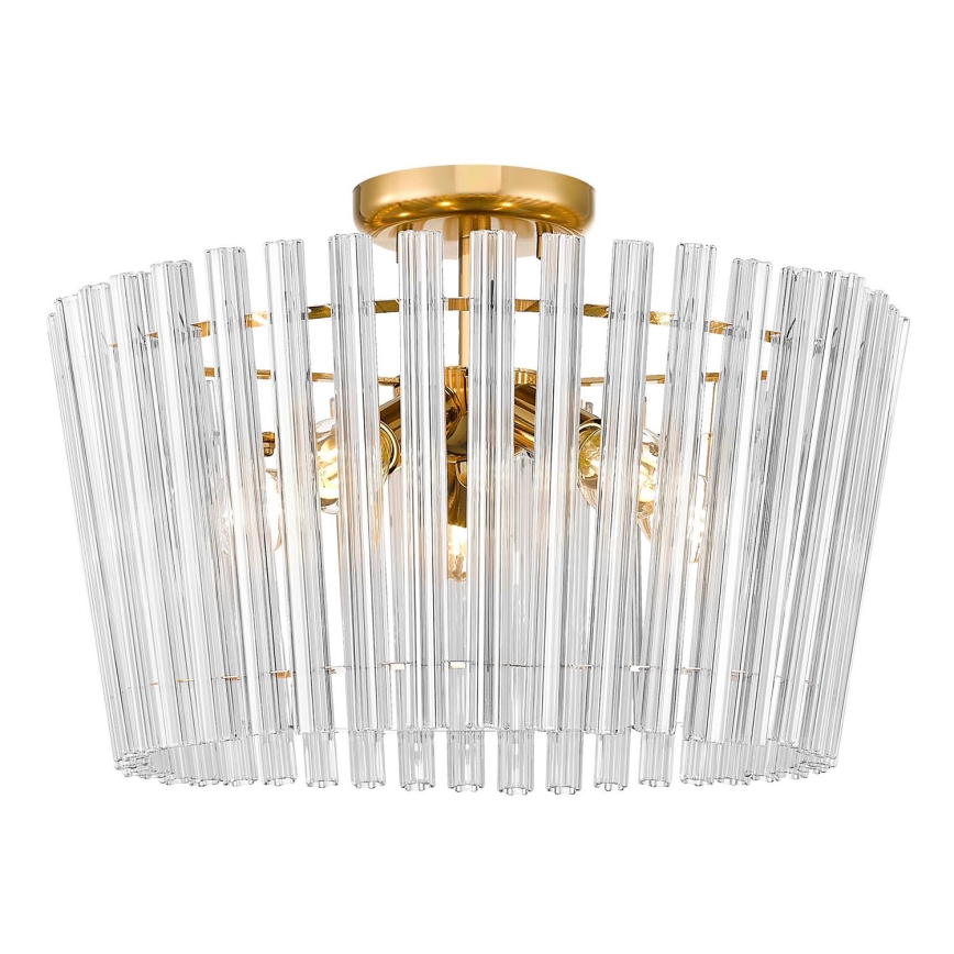 Zuma Line - Bevestigde hanglamp 5xE14/40W/230V goud