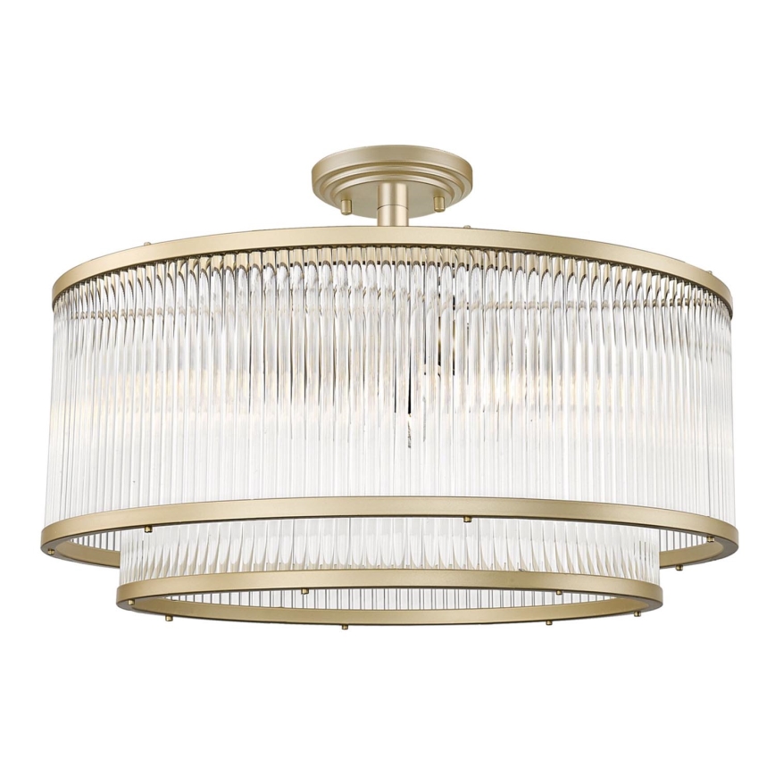 Zuma Line - Bevestigde hanglamp 6xE14/60W/230V goud