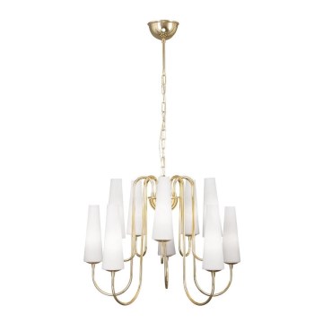 Zuma Line - Hanglamp aan een ketting 10xE14/40W/230V goud