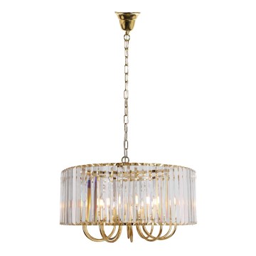 Zuma Line - Hanglamp aan een ketting 10xE14/40W/230V goud