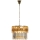 Zuma Line - Hanglamp aan een ketting 8xE14/40W/230V diameter 40 cm goud