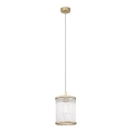 Zuma Line - Hanglamp aan een koord 1xE14/60W/230V goud