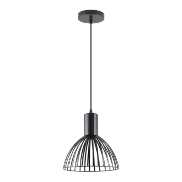 Zuma Line - Hanglamp aan een koord 1xE27/40W/230V diameter 25 cm zwart