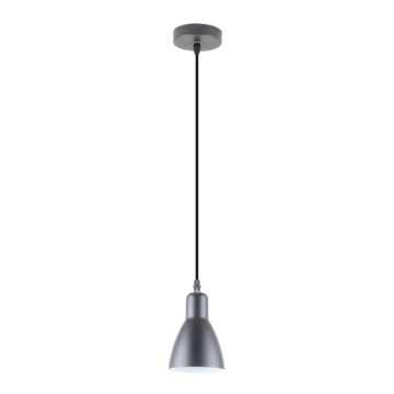 Zuma Line - Hanglamp aan een koord 1xE27/40W/230V grijs