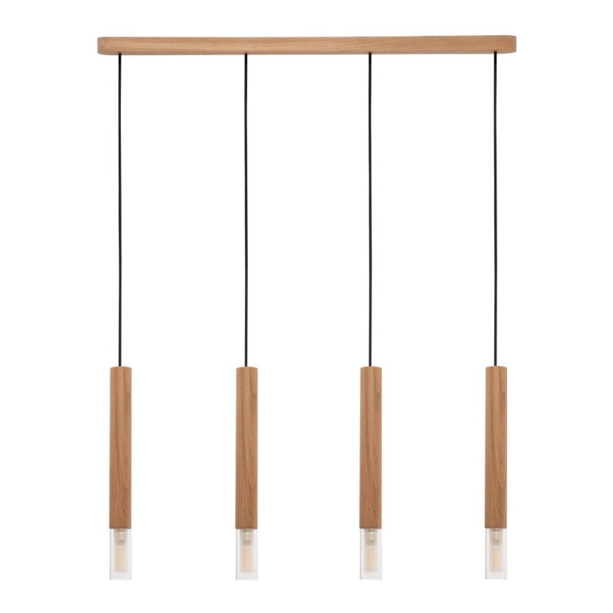 Zuma Line - Hanglamp aan een koord 4xG9/28W/230V hout