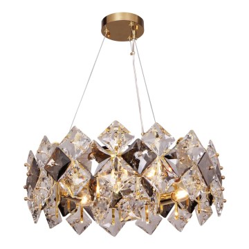 Zuma Line - Hanglamp aan een koord 6xE14/40W/230V goud