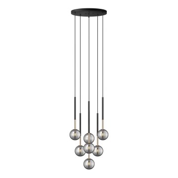 Zuma Line - Hanglamp aan een koord 7xG9/4W/230V zwart