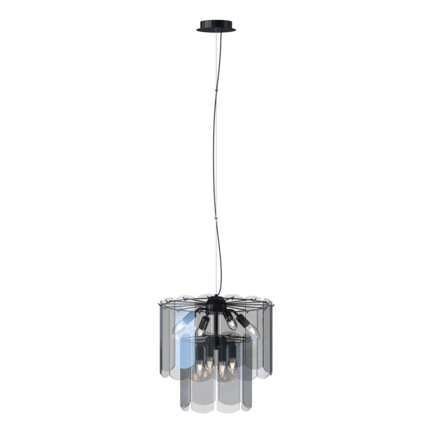 Zuma Line - Hanglamp aan een koord 8xE14/40W/230V zwart