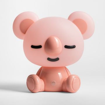 Zuma Line - Lampe de table tactile à intensité variable pour enfants LED/3W/230V koala rose