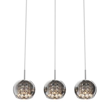 Zuma Line - Kristallen hanglamp aan een koord CRYSTAL 3x G9 / 42W / 230V